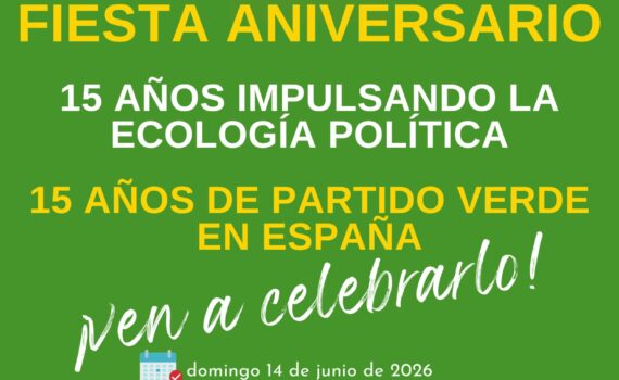 15º aniversario de Verdes Equo Verdes Equo Andalucía