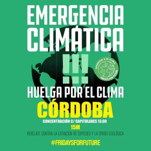 EQUO llama a secundar de forma masiva la ‘huelga climática’ de este viernes EQUO llama a secundar de forma masiva la ‘huelga climática’ de este viernes Verdes Equo Andalucía