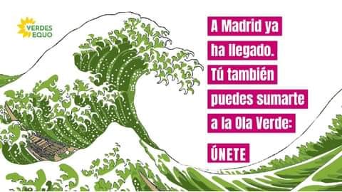 Verdes EQUO asume el compromiso de trasladar la ola verde de Madrid a toda España Verdes Equo Andalucía