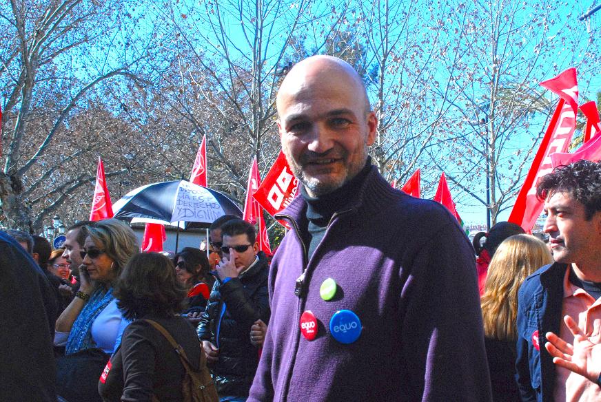 EQUO participa en la manifestación contra la Reforma Laboral Verdes Equo Andalucía
