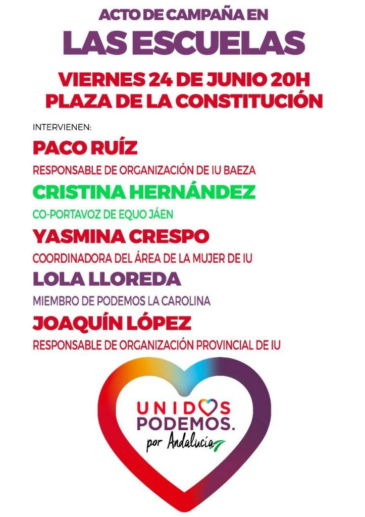 24 de Junio. Terminamos la campaña Verdes Equo Andalucía