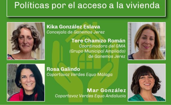 Acto conjunto Verdes EQUO Andalucía-Ganemos Jerez Verdes Equo Andalucía