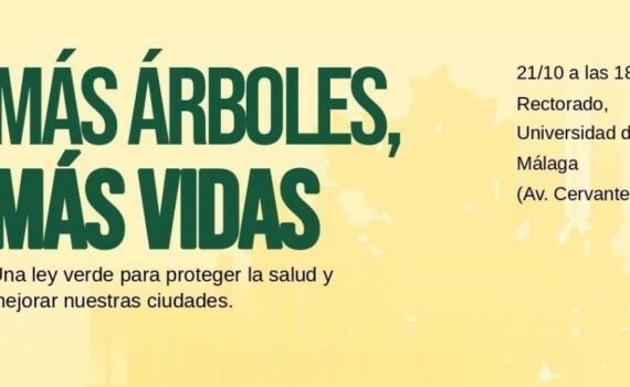 ¡Más árboles, más vidas! Verdes Equo Andalucía