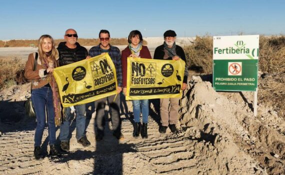 Exigimos una mayor participación ciudadana en la resolución de los fosfoyesos Exigimos una mayor participación ciudadana en la resolución de los fosfoyesos Verdes Equo Andalucía