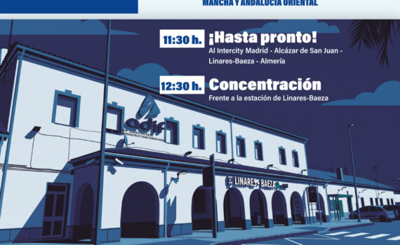 Verdes Equo apoya y colabora con las movilizaciones contra la suspensión de nuevos servicios ferroviarios en Andalucía Oriental Verdes Equo Andalucía
