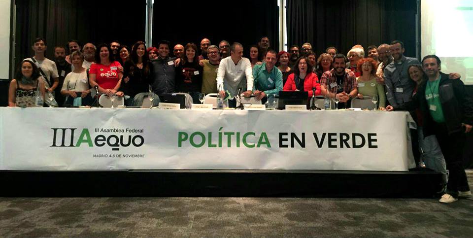 Mayor presencia de EQUO Andalucía en la nueva Comisión Ejecutiva Federal (CEF) Verdes Equo Andalucía