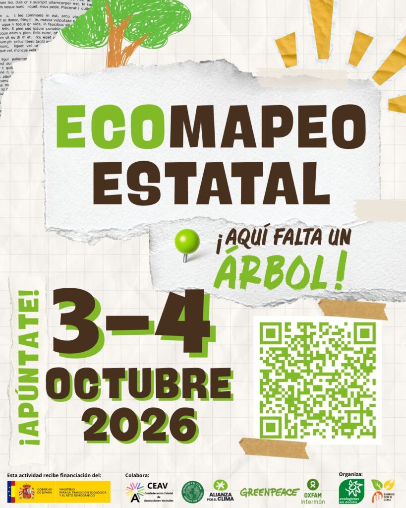 Rota se suma a la campaña ¡Aquí falta un árbol!, una convocatoria para realizar un mapeo sobre el estado del arbolado urbano. Verdes Equo Andalucía