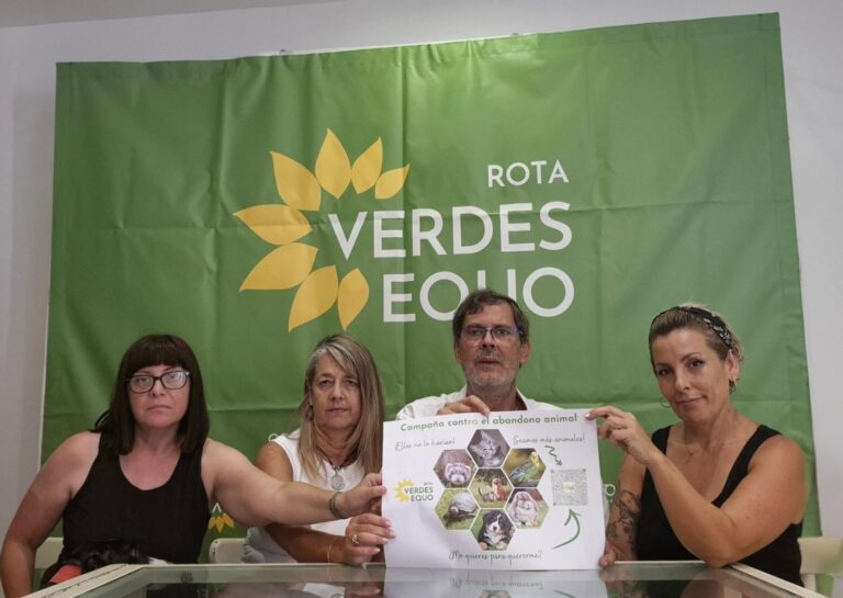 Verdes EQUO Rota lanza por quinto año consecutivo la campaña de concienciación sobre el abandono animal Verdes EQUO Rota lanza por quinto año consecutivo la campaña de concienciación sobre el abandono animal