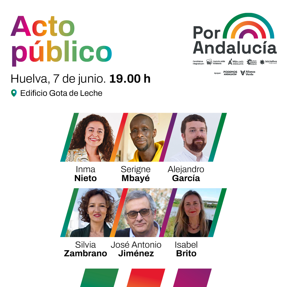 CARTEL ACTO GRANDE HUELVA