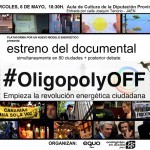 Estreno de #OligopolyOFF Verdes Equo Andalucía