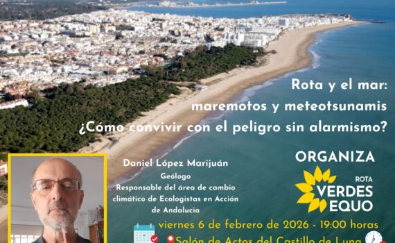 Verdes Equo organiza una conferencia debate sobre cómo convivir con el peligro de maremotos sin alarmismo Verdes Equo Andalucía