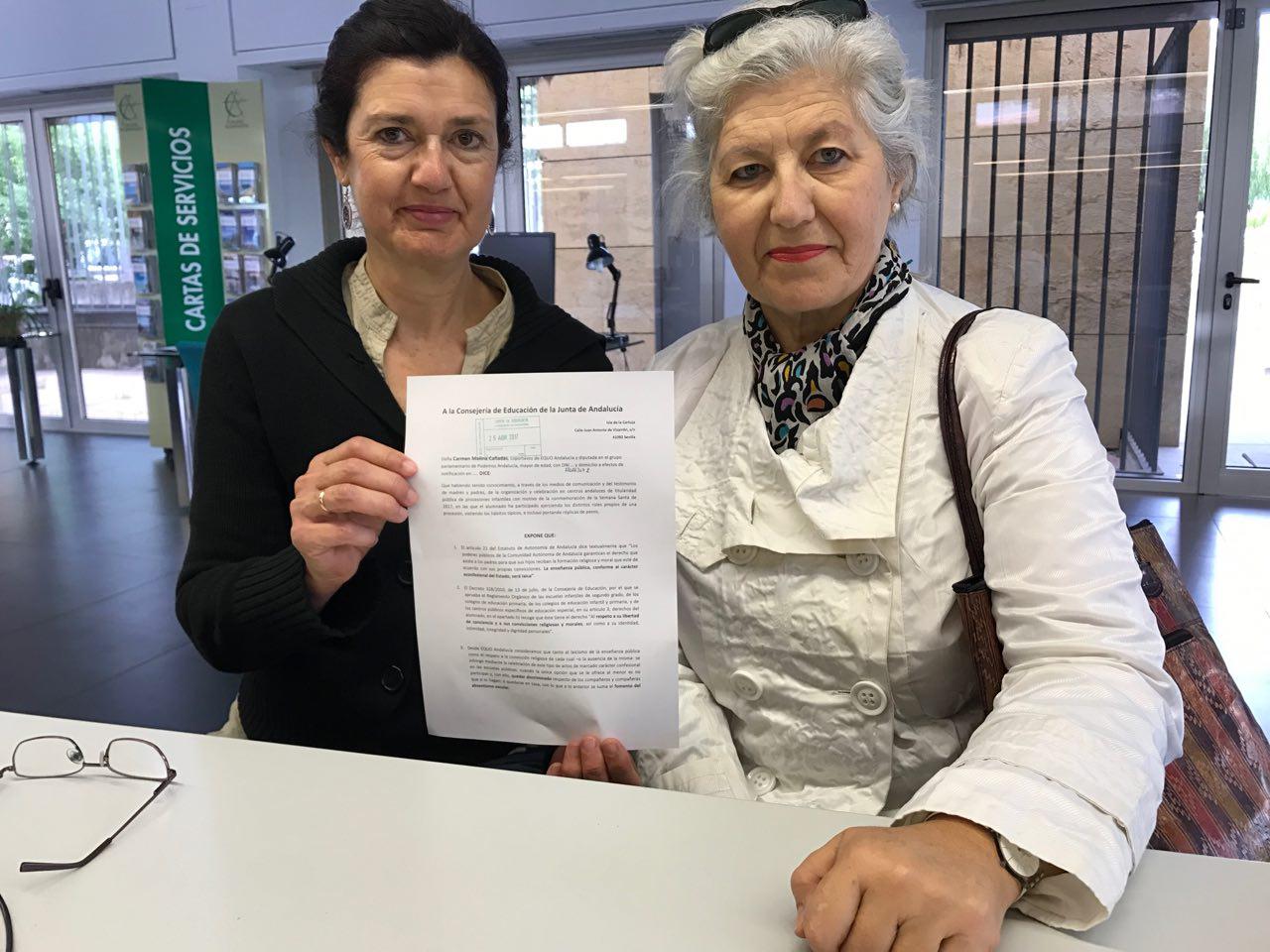 Exigimos a la Junta que se muestre vigilante para garantizar una educación efectivamente laica en los colegios públicos Verdes Equo Andalucía