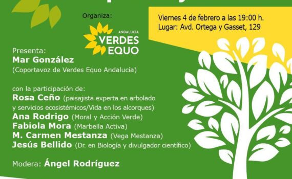 Primera Mesa por el Árbol: Salud Pública y Arbolado. Vídeo completo Verdes Equo Andalucía