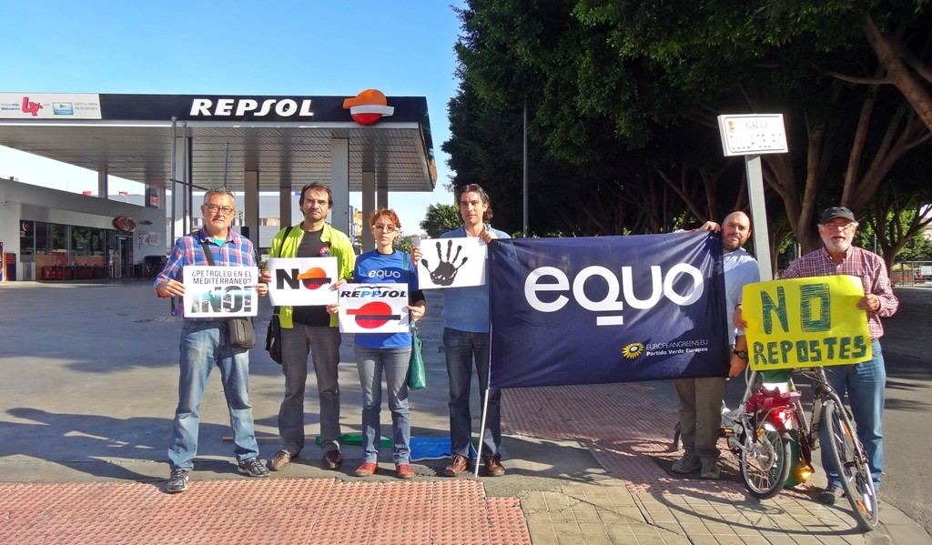 EQUO Almería se solidariza contra las prospecciones de Repsol en Canarias Verdes Equo Andalucía