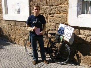 El Ayuntamiento de Cádiz impide a EQUO hacer campaña el día de las libertades Verdes Equo Andalucía