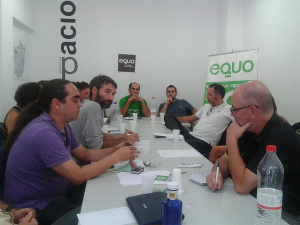 Encuentro de cargos electos de Equo en Málaga Verdes Equo Andalucía