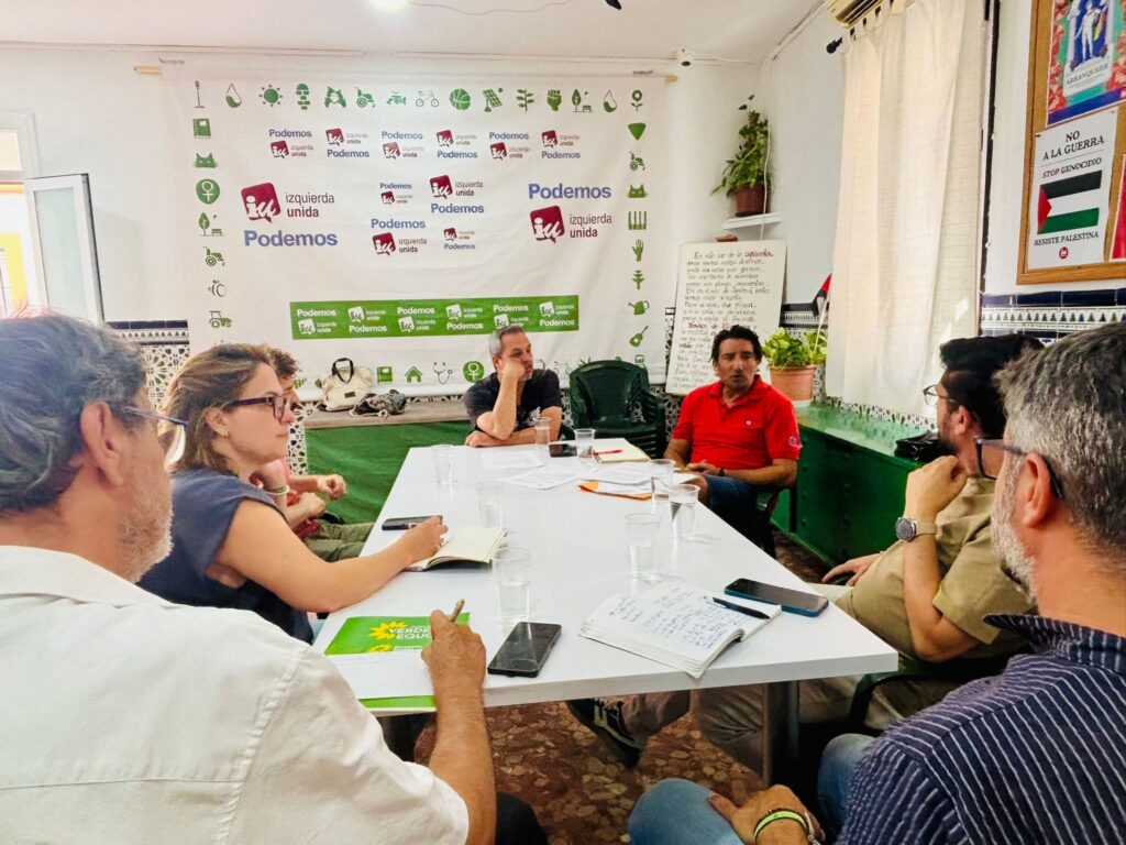 Sumar, IU y Verdes Equo se reúnen con el comité de empresa de Versar Global para abordar la situación laboral en la Base Naval de Rota Verdes Equo Andalucía