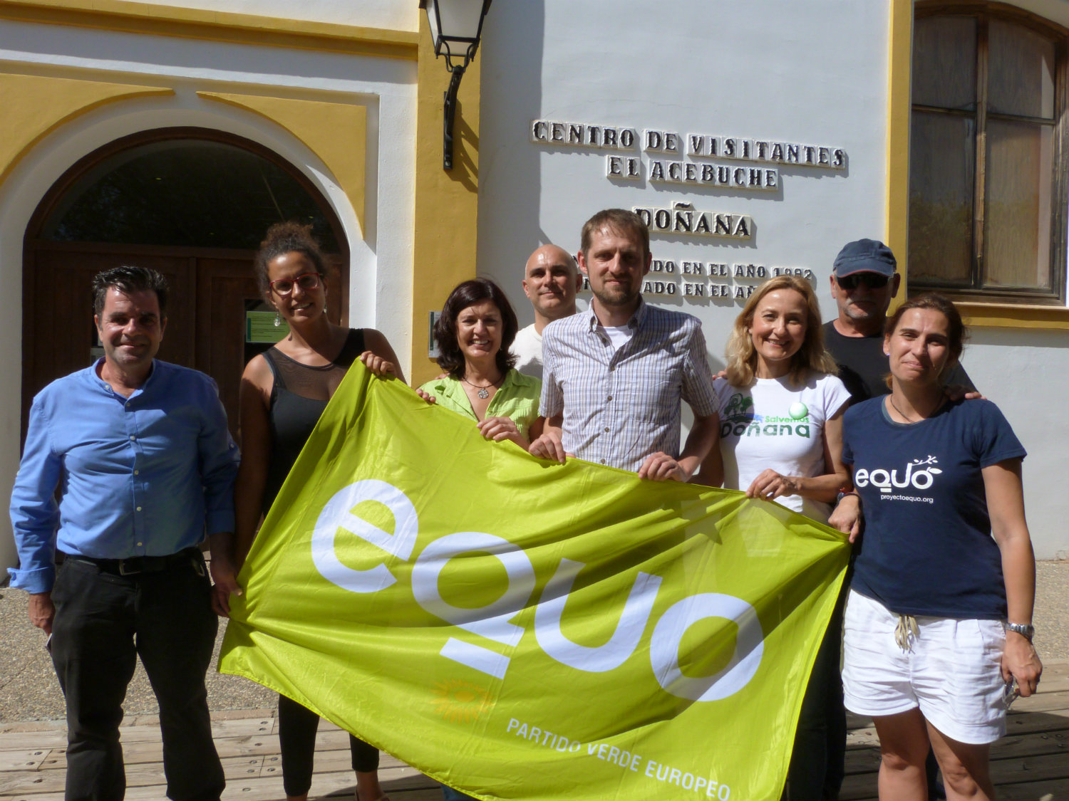 Florent Marcellesi defiende un cambio de modelo energético para garantizar la protección de espacios como Doñana o El Algarve Verdes Equo Andalucía