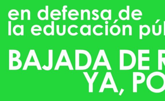 El 22 de octubre, a la calle en defensa de la bajada de la ratio Verdes Equo Andalucía