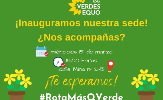 Verdes EQUO inaugura su sede en Rota Verdes EQUO inaugura su sede en Rota Verdes Equo Andalucía