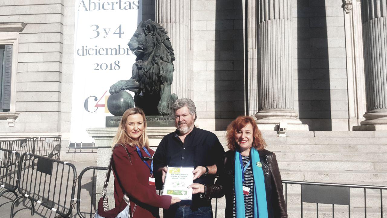 Llevamos al Congreso los vertidos de aguas residuales y el despoblamiento rural Verdes Equo Andalucía