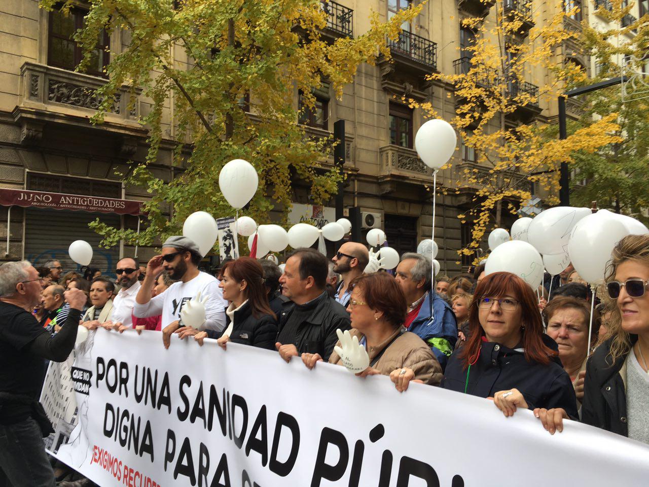 Celebramos la respuesta masiva a las movilizaciones por una sanidad digna Verdes Equo Andalucía