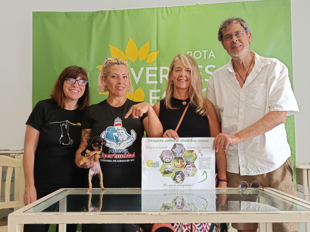 Verdes EQUO lanza por sexto año consecutivo la campaña de concienciación sobre el abandono animal Verdes Equo Andalucía