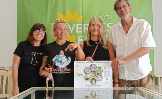 Verdes EQUO lanza por sexto año consecutivo la campaña de concienciación sobre el abandono animal Verdes Equo Andalucía