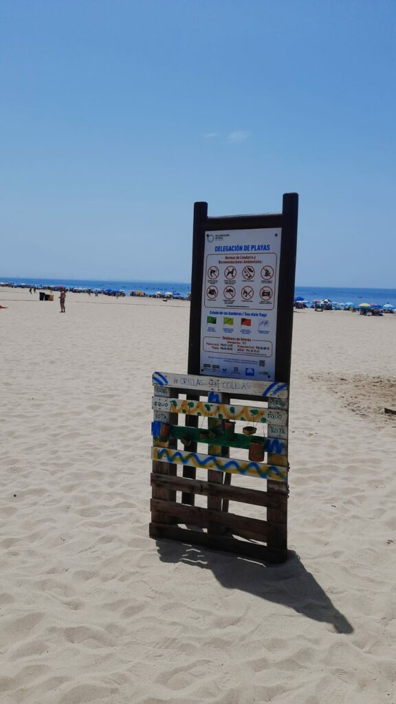 Verdes EQUO Rota inicia la sexta campaña "Orillas sin Colillas" Verdes Equo Andalucía