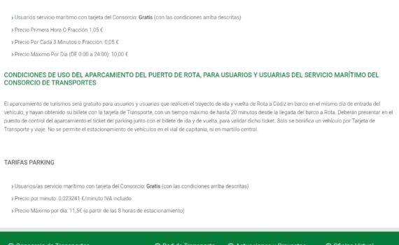 El partido verde propone que el parking del muelle sea gratuito de nuevo para usuarios del catamarán El partido verde propone que el parking del muelle sea gratuito de nuevo para usuarios del catamarán Verdes Equo Andalucía