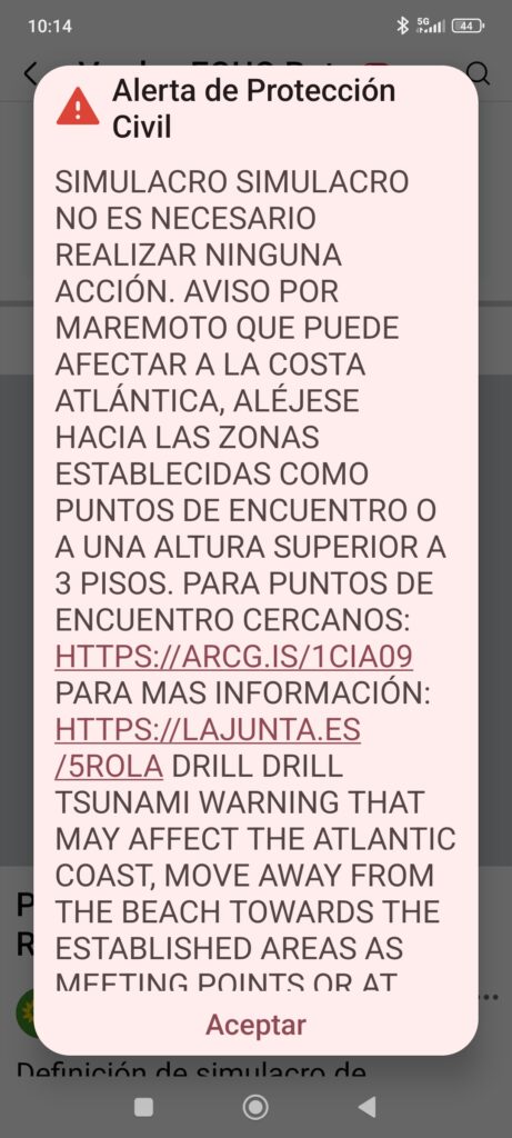 El simulacro de emergencia en Rota ha sido una pantomima y no sirve para el objetivo marcado, salvar vidas El simulacro de emergencia en Rota ha sido una pantomima y no sirve para el objetivo marcado, salvar vidas Verdes Equo Andalucía