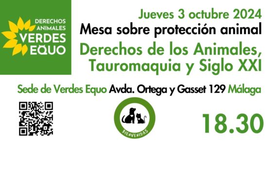 Arrancan los "Jueves Verdes de Málaga" con una mesa redonda contra el maltrato animal Arrancan los "Jueves Verdes de Málaga" con una mesa redonda contra el maltrato animal Verdes Equo Andalucía