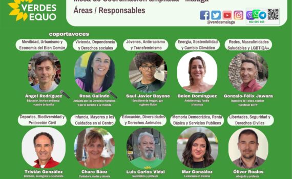 Verdes Equo Málaga elige nueva directiva en la provincia Verdes Equo Málaga elige nueva directiva en la provincia Verdes Equo Andalucía