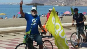 Diario de campaña (#Día10): Campaña a pedales Diario de campaña (#Día10): Campaña a pedales Verdes Equo Andalucía