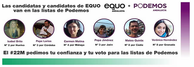 Encuentro con simpatizantes y amigos Verdes Equo Andalucía