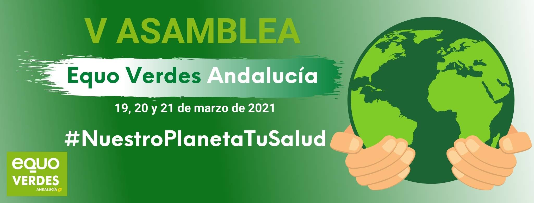 banner V Asamblea Verdes Equo Andalucía