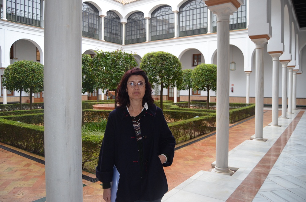 Carmen Molina, diputada EQUO en el Parlamento de Andalucía
