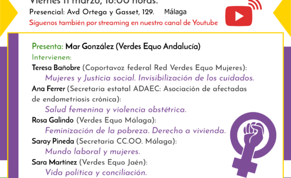 Debatimos sobre la situación de la mujer Debatimos sobre la situación de la mujer Verdes Equo Andalucía