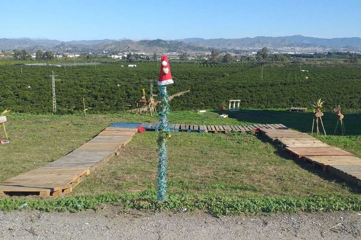 Salvemos la vega fértil en el Guadalhorce: No al EDAR en la pedanía de la Mestanza Foto zona de instalación del EDAR en Mestanza, Málaga