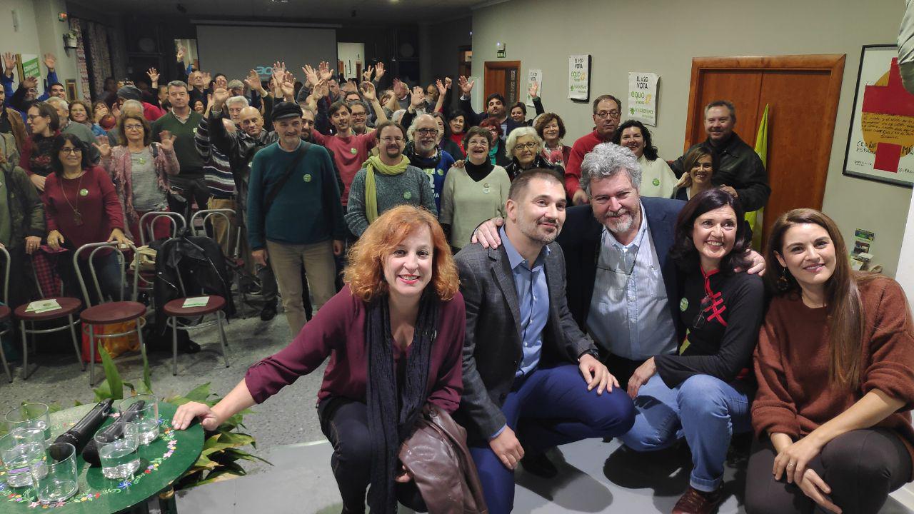 Broche de campaña en Málaga: #VotaVerdeEsperanza Verdes Equo Andalucía