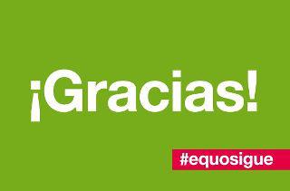 ¡Gracias! Verdes Equo Andalucía