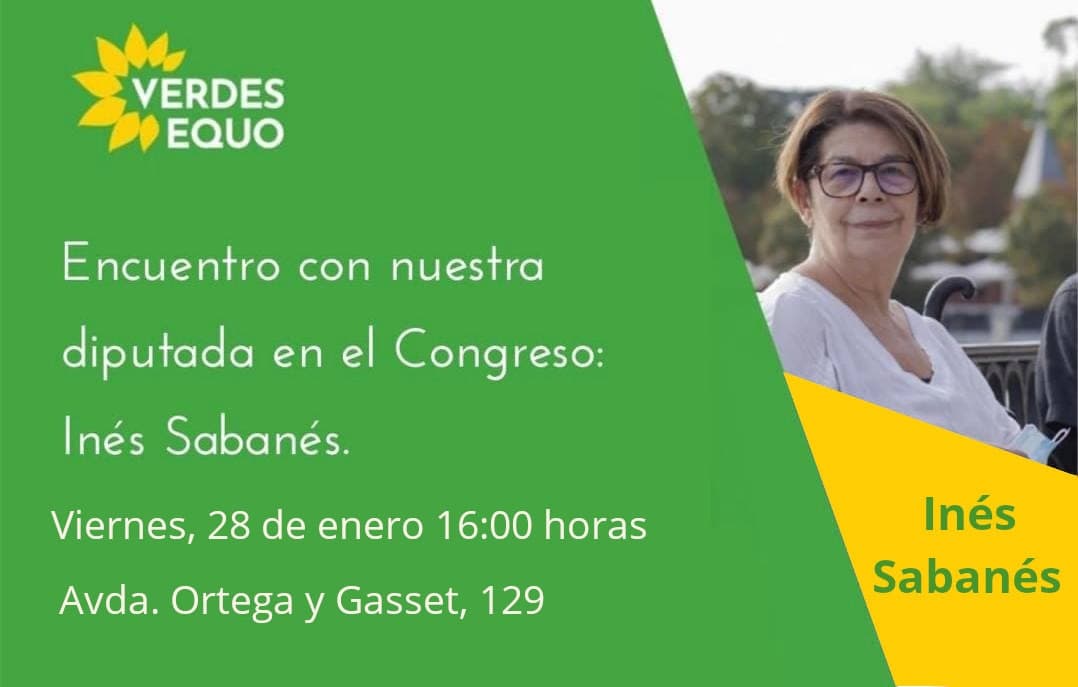 ines-sabanes-malaga-enero-2022 Cartel Inés Sabanés en Málaga