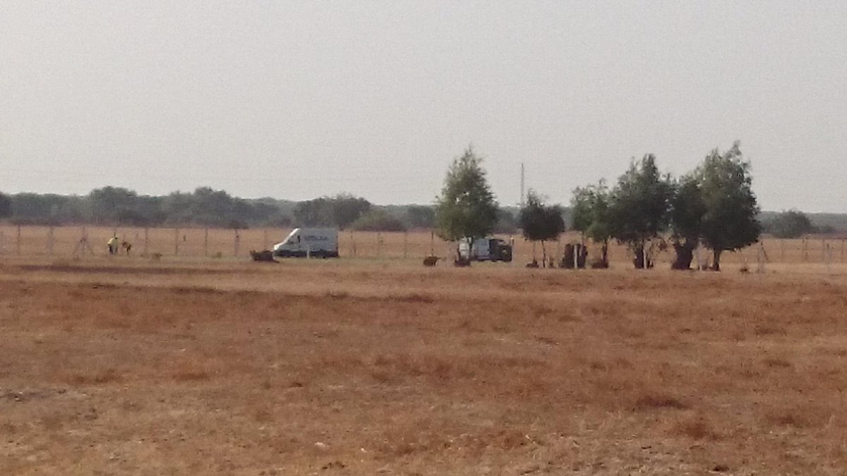 Los trabajos en la zona del camino de los Tanajales han comenzado esta mañana./ @wwfespana