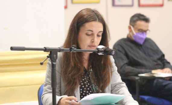 Foto de Vanessa Huertas, concejal de Verdes Equo en el Ayuntamiento de Puerto Real.