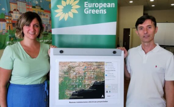 Impacto de MEGAcentrales renovables en Málaga Foto de Mar González y Ángel Rodríguez por las megacentrales renovables