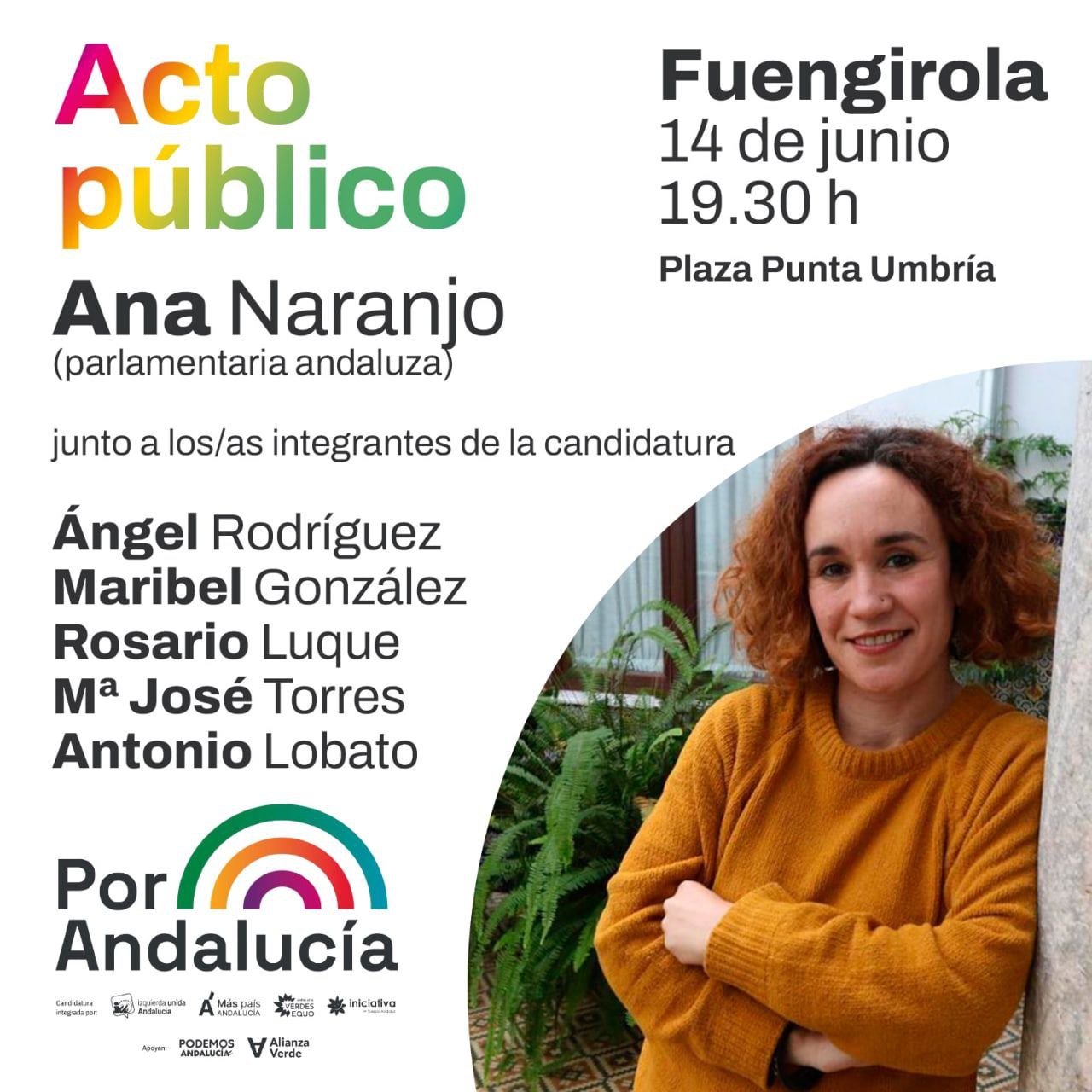 Acto Público. Campaña Electoral. Andaluzas 2022 Acto Público. Campaña Electoral. Andaluzas 2022 Verdes Equo Andalucía