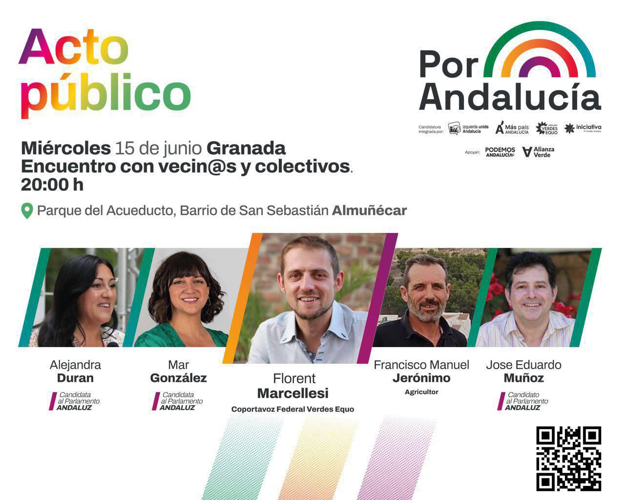 Acto Público. Elecciones Autonómicas 2022 Acto Público. Elecciones Autonómicas 2022 Verdes Equo Andalucía