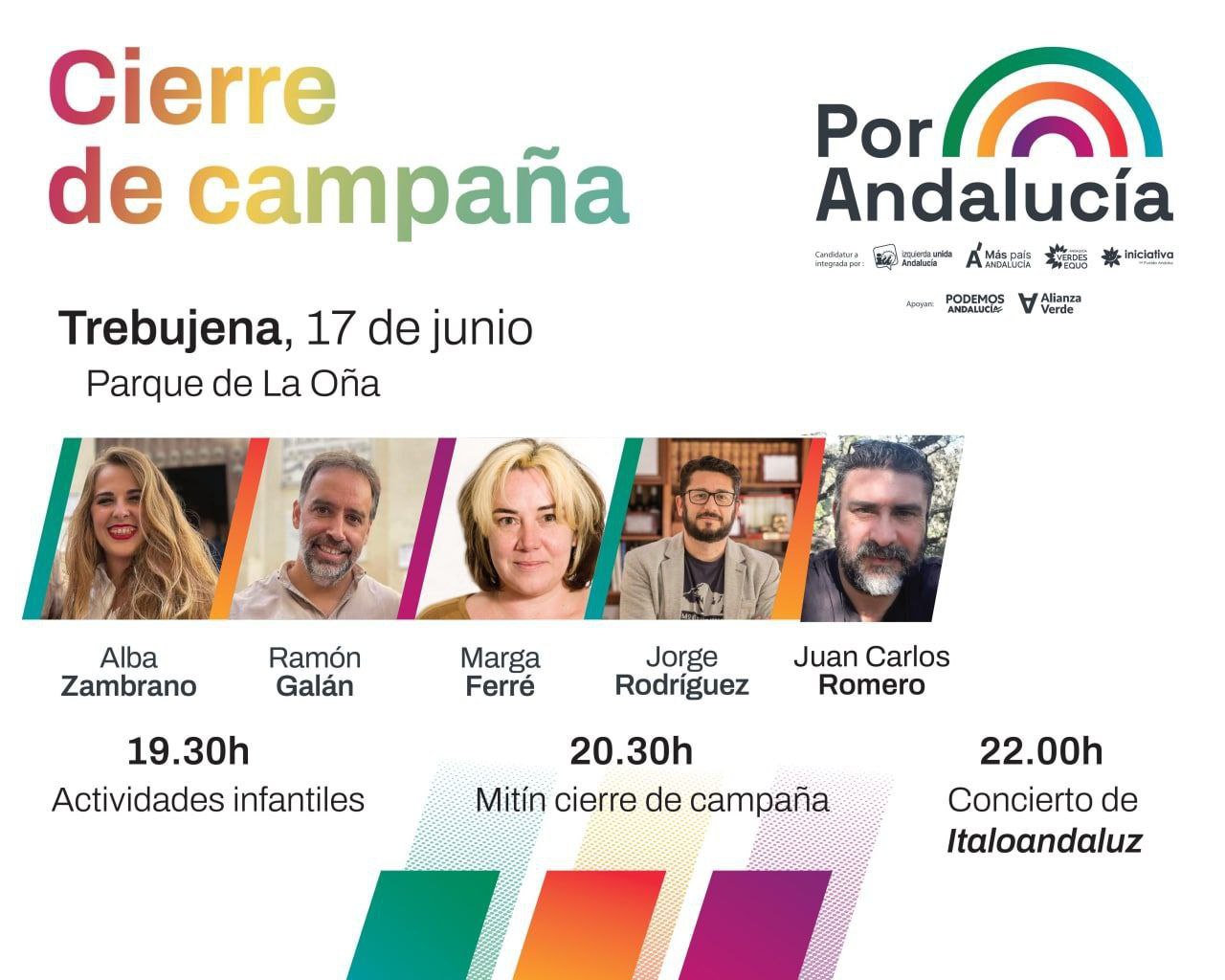 Acto de Cierre de Campaña. Autonómicas 2022 Acto de Cierre de Campaña. Autonómicas 2022 Verdes Equo Andalucía