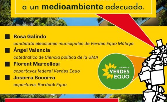 Verdes EQUO en defensa del Derecho constitucional a un Medio Ambiente adecuado Verdes Equo Andalucía