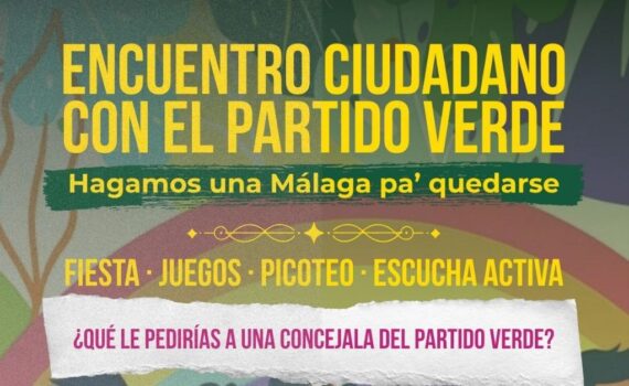 Encuentro ciudadano con el Partido Verde Verdes Equo Andalucía